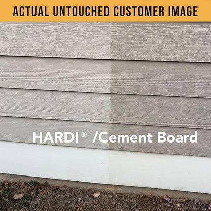 Vinyl Renu Premium Siding Restorer – Lasts 10+ Yrs.| Restores Original Color & Beauty To All Siding Types - Vinyl, Hardie Board, Aluminum | Immediate Results | Rejuvenates & Protects Siding, Garage