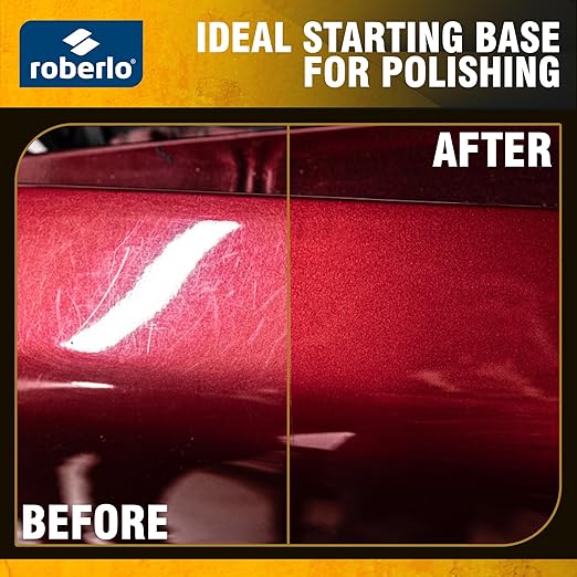 ROBERCAR C900 High Cut Liquid Compound - 1KG Advanced Buffing Compound, Cutting Compound, and Polishing Compound for Automotive, High Performance Rubbing Compound