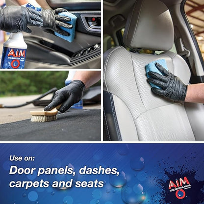 AIM Chemicals Magic Clean Multipurpose Cleaner - Industrial & Car Detailing - Cleans Cars, Trucks, SUVs, Boats, RVs - Effective Wheel & Tire Cleaner - Powerful Degreaser - Heavy Duty Use - Quart
