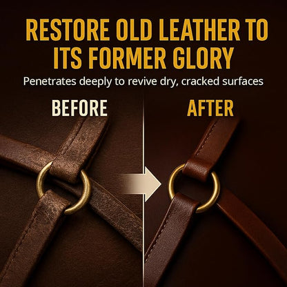 Eagle Mink Oil Liquid Leather Conditioner 8oz with Cloth – Softens, Waterproofs & Preserves Boots, Shoes, Bags, Jackets & Furniture – Natural Leather & Vinyl Conditioner for Long-Lasting Protection