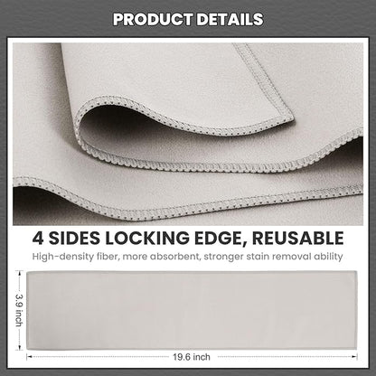 10 Pcs Shine Shoes Cloth Kit Polish Dauber Applicators Cleaning Leather Shoes Boots Microfiber Care Cloths Suede Cleaner