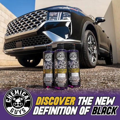 Chemical Guys CWS61964 Black Light Foaming Car Wash Soap (Works with Foam Cannons, Foam Guns or Bucket Washes) for Cars, Trucks, Motorcycles, RVs & More, 64 fl oz (Half Gallon) Black Cherry Scent