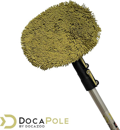DOCA Car Wash Equipment - Car Wash Mop Attachment - Other Options Include Squeegee, Kit, Mitt, Soft Bristle Brush with or Without Long Handle Extension Pole