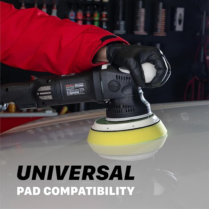 Maxshine M21 Pro Dual Action Polisher | 21mm Throw, 6” Backing Plate, 1000W Motor | Variable Speed, Ergonomic Grip, Low Vibration | Auto, Boat & Marine Detailing Buffer for Paint Correction