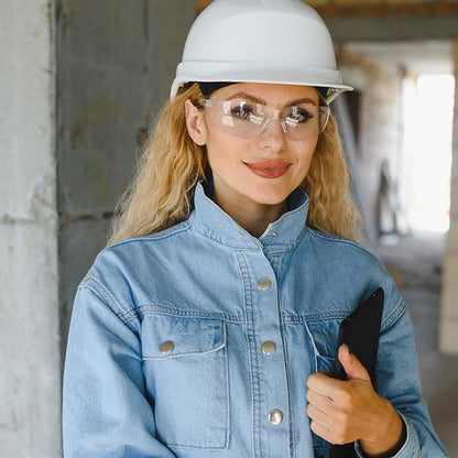 Salfboy Safety Glasses for Men Women ANSI Z87.1 Safety Glasses Bulk Protective Eyewear Scratch-Resistant