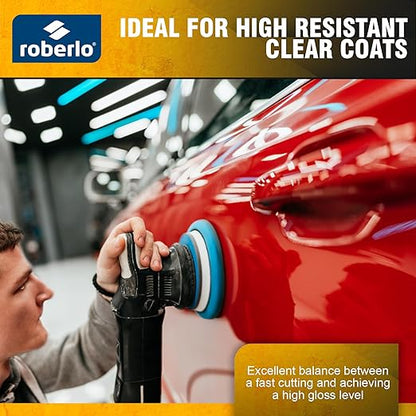 ROBERCAR C900 High Cut Liquid Compound - 250ML Advanced Buffing Compound, Cutting Compound, and Polishing Compound for Automotive, High Performance Rubbing Compound