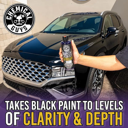 Chemical Guys CWS61916 Black Light Foaming Car Wash Soap(Works with Foam Cannons, Foam Guns or Bucket Washes)Safe for Cars,Trucks,Motorcycles,RVs&More,16 fl oz, Black Cherry Scent(packaging may Vary)