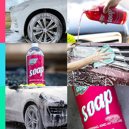 Undrdog Car Wash Soap, Foam Cannon Soap For Pressure Washer, Cleaner Detailing Supplies, Foam Gun Soap For Cars, Motorcycles, Trucks, Boats, 8, 16, 32oz (32oz)