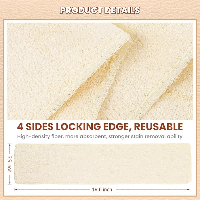 10 Pcs Shine Shoes Cloth Kit Polish Dauber Applicators Cleaning Leather Shoes Boots Microfiber Care Cloths Suede Cleaner