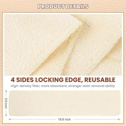10 Pcs Shine Shoes Cloth Kit Polish Dauber Applicators Cleaning Leather Shoes Boots Microfiber Care Cloths Suede Cleaner