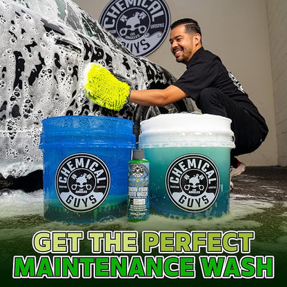 Chemical Guys Car Wash Soap for Foam Cannon or Bucket, Honeydew Snow Foam Car Wash Soap for Trucks, Motorcycles, RVs & More, Super Suds, Honeydew Scent - 128 oz (1 Gallon)