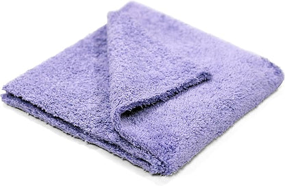 Maxshine 16”x24” Edgeless Purple Microfiber Towel (500GSM) - Double-Sided, Plush Car Drying Towel for Detailing - Professional Auto Detailing