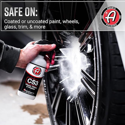 Adam's Polishes CS3 (12oz) - Ceramic Spray Coating That Cleans, Shines & Protects | Top Coat Wash Polish & Paint Protectant Stronger Than Wax| RV Boat Motorcycle Car Detailing Waterless Wash Cleaner