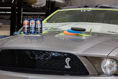 303 Products Compound - Removes Paint Defects and Restores Clarity - Removes Oxidation and Swirls - Restores Surface Clarity - Removes 1500 Grit Scratches (Step 1), 12 fl. oz. (30705)