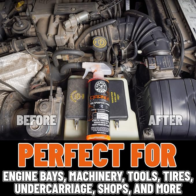 Chemical Guys Signature Series Orange Degreaser, Multipurpose Power, Safe for Cars, Trucks, SUVs, Motorcycles, RVs & More, Extra Large 32 fl oz