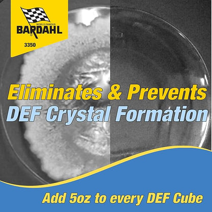 Bardahl 3350 DEF-Shot - The Ultimate DEF Cleaner and Anti-Crystallization Diesel Additive Reducing DEF Consumption - 5oz (8-Pack)