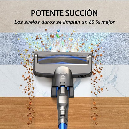 Greenote Cordless Vacuum Cleaner, 22Kpa Powerful Suction, 190W Strong Brushless Motor with 6 in 1 Lightweight Stick Vacuum, 30 Min Max Runtime Rechargeable Vacuums for Home Pet Hair Carpet Hard Floor