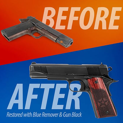 Blue Wonder Gun Black - 2 oz Firearm Refinishing Kit