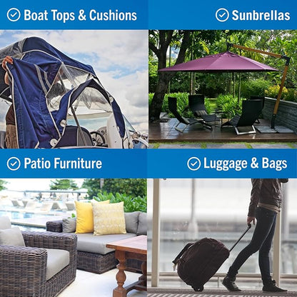 Fabric Waterproof Spray, 1 Gallon Heavy Duty Waterproofing Protector and Water Proof Repellent for Outdoor Marine Canvas, Boat Tops, Vinyl Seats, Tents, Clothing, Boots, Jackets, and Clothes