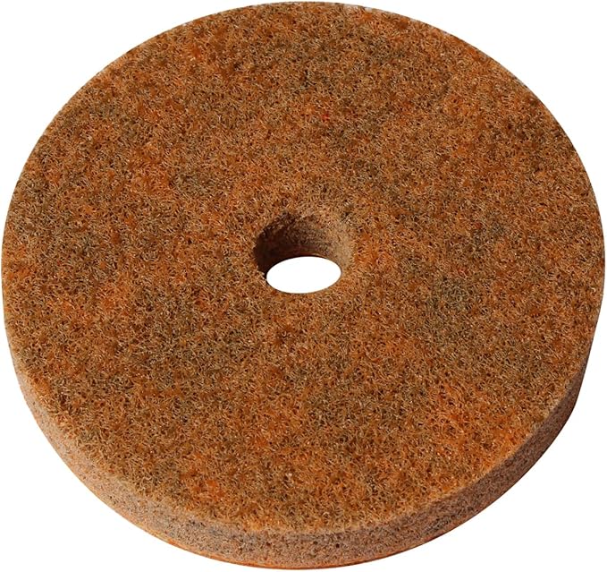 4" Diamond Sponge Fiber Polishing Pad 300 Grit - Polishing Tile Stone Marble Concrete Ceramics Glass 2Pcs