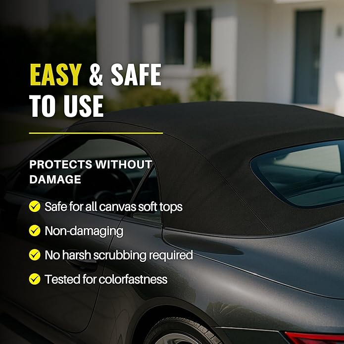 PROTEX Convertible Soft Top Care Kit with Canvas Cleaner & Waterproofer