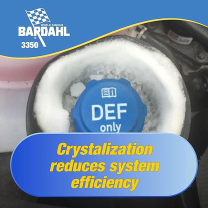 Bardahl DEF-Shot 3353 - The Ultimate DEF Cleaner and Anti-Crystallization Diesel Additive Reducing DEF Consumption - 32oz