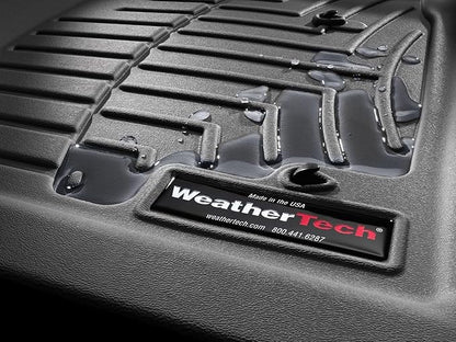 WeatherTech Custom Fit FloorLiners for Honda CR-V Hybrid, CR-V, 1st Row (4611101), Grey