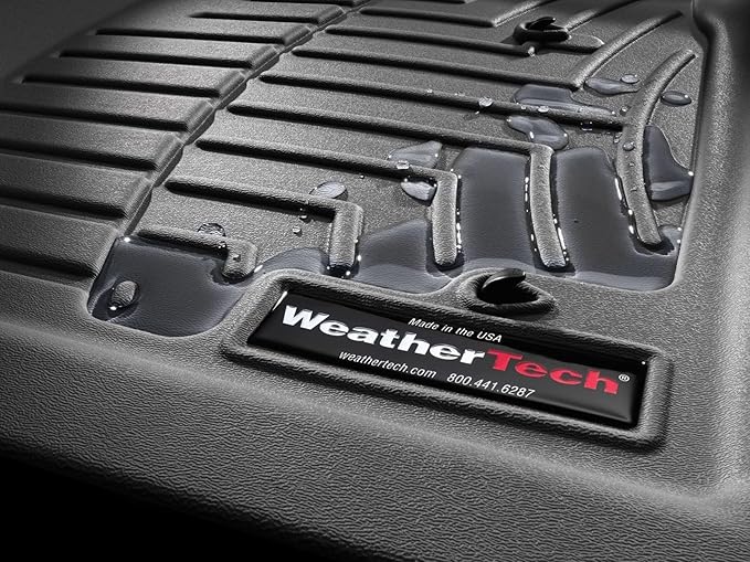 WeatherTech Custom Fit FloorLiners for Honda CR-V, CR-V Hybrid, 1st Row (4511101), Tan