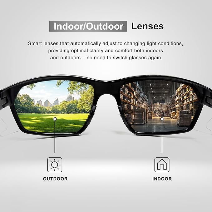 ProtectX Classic Safety Glasses, Anti-Fog Scratch Resistant Lenses, Protective Eyewear for Work, Indoor/Outdoor, ANSI Z87.1
