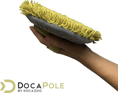 DOCA Car Wash Equipment - Car Wash Mop Attachment - Other Options Include Squeegee, Kit, Mitt, Soft Bristle Brush with or Without Long Handle Extension Pole