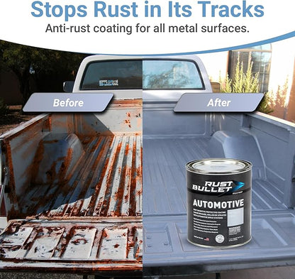 RUST BULLET 6-Pack Combo 4 Quarts Automotive Rust Protection & Rust Inhibitor & 2 Quarts BlackShell