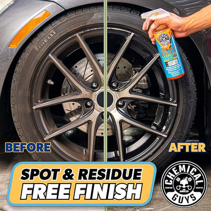 Chemical Guys CLD1051602 Sticky Gel Citrus Wheel Cleaner Gel, (Safe For All Wheel Types) Works on Cars, Trucks, SUVs, Motorcycles, RVs & More, 16 fl oz (2 Pack)