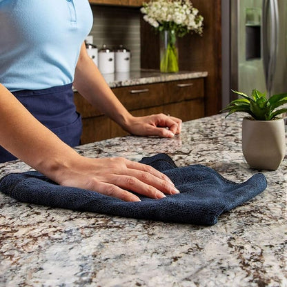 Microfiber Wholesale 16" x 24" Pro Multi Surface Microfiber Towels | Case of 156 | Gray