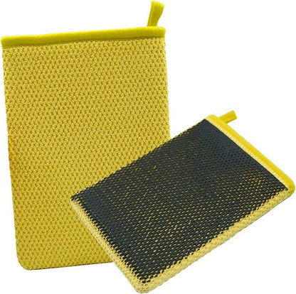 Auto Detailing Clay Mitt 1 Pack 8.5x5.7 inches, Fine Grade Microfiber Clay Bar Wash Mitt, Clay Eraser Mitt for Car Detailing, Magic Clay Bar Mitt, Removes Debris from Your Paint, Glass, Wheels