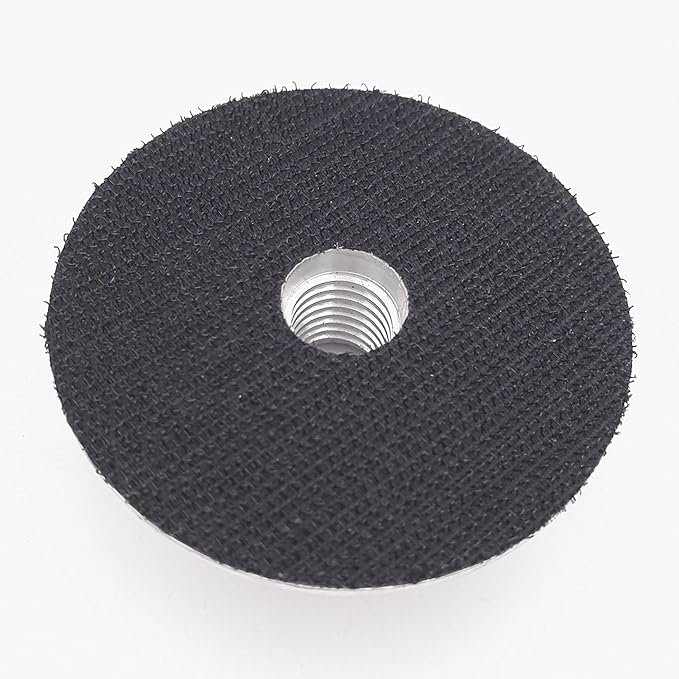 DT-DIATOOL Aluminum Backer of Polishing Pad 3 Inch 2pcs- Hook Loop Backing Pad with Arbor 5/8" 11 for 3 Inch Wet or Dry Polishing Pads