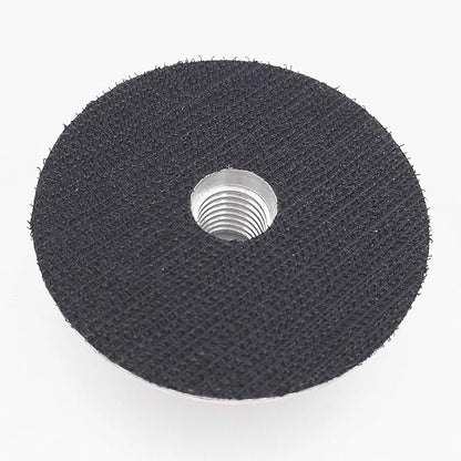 DT-DIATOOL Aluminum Backer of Polishing Pad 3 Inch 2pcs- Hook Loop Backing Pad with Arbor 5/8" 11 for 3 Inch Wet or Dry Polishing Pads
