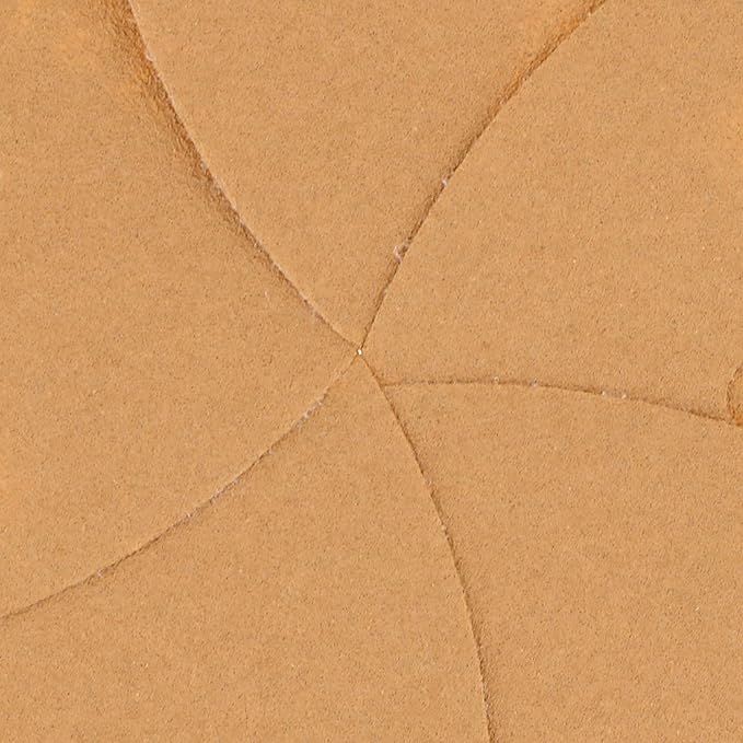 Dura-Gold Premium 100 Grit 6" Gold Sandpaper Discs, 6 Hole Pattern Dustless, Box of 50 - Hook & Loop Backing for DA Sander, Finishing Coarse Sanding Abrasive Automotive Paint, Woodworking Wood, Metal