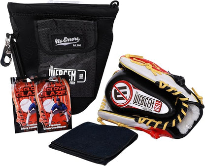 No Errors WebGem Fielder’s Glove Care System – Formation & Break-in Tool for Baseball Mitts, Holds Shape, Essential Gear, Gift for Players