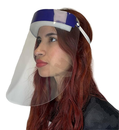Mystic Romance 6 Pack Face Shields – Reusable Anti-Fog Full Face Protection – Clear Safety Gear for Work, Salons & Travel