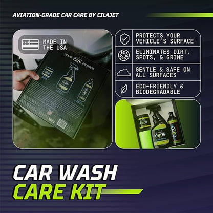Care Car Wash Care Kit, Automotive, Detail Your Car’s Exterior, 5 Piece Set, Includes Microfiber Towels, Works on Cars, Trucks, SUVs and More