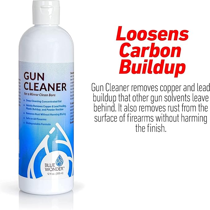 Blue Wonder Gun Cleaner (Gun-Cleaner-12oz)