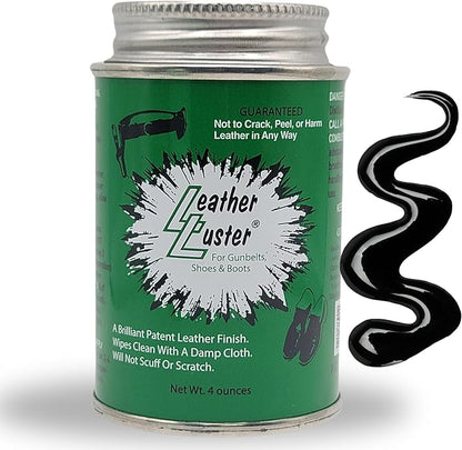 Skin Revolution Leather Luster Patent Leather Polish, Cleaner and Conditioner | Made in the USA, 4oz