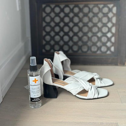 Boot Rescue All-Natural Premium Protector Spray. Waterproof, Snowproof & Stainproof Shoes & Boots. Fragrance free. Works on Leather, Fabric & Even Delicate Suede. 6oz/170ml bottle.