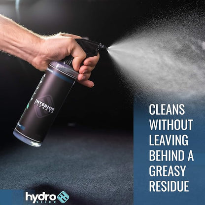 HydroSilex Plastic & Leather Interior Cleaner (16oz) | Safely Deep Cleans Plastic, Leather & Vinyl | Tough on Stains, Dirt & Grime | Dye Free Formula | No Greasy Residue
