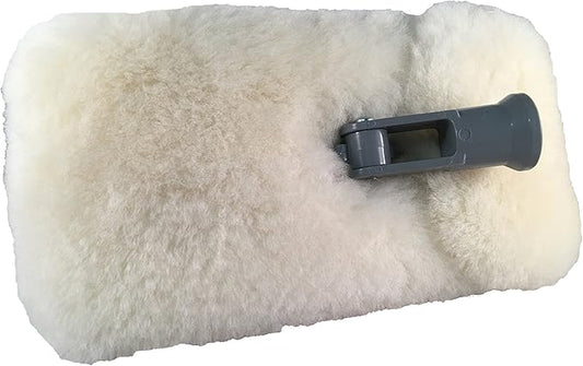 Mary Moppins 9" Pure 100% Lambswool Wash and Pad Holder