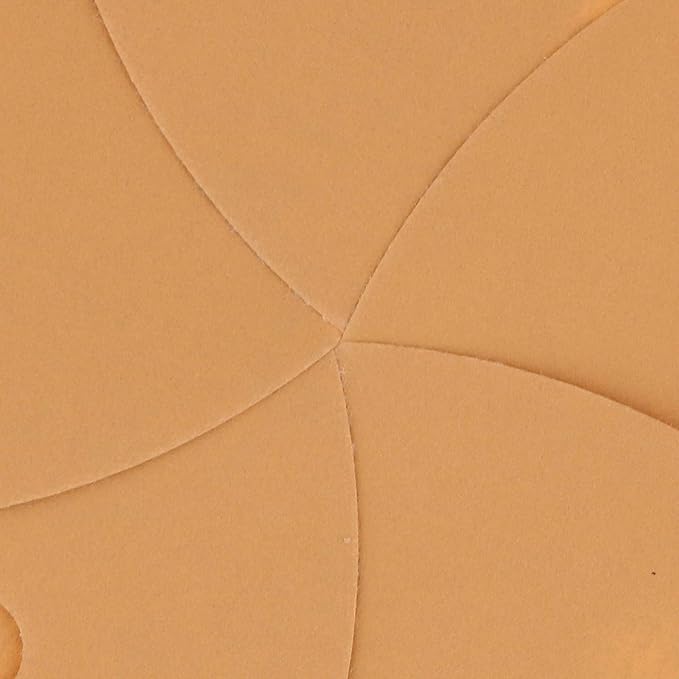 Dura-Gold Premium 3000 Grit 6" Gold Sandpaper Discs, 6 Hole Pattern Dustless, Box of 24 - Hook & Loop Backing for DA Sander, Detailing Finishing Color Sanding Automotive Paint, Woodworking Wood, Metal