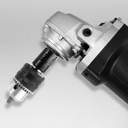 Kofdvdz 5/8-11 Angle grinding machine special conversion chuck, 1.5-10mm diameter metal drill chuck with fixed converter and quick replacement, stable use, can replace electric drill holes