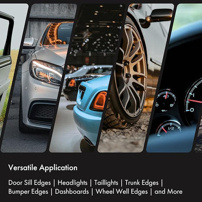 XPEL Clear Universal Door Sill Guard - 60" x 2.75" - Ultimate Protection for Car or Truck Door Sills against High Traffic and Damage, Easy to Install Interior Protection Film Kit
