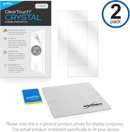 BoxWave Screen Protector Compatible with Toyota 2017 Corolla iM - ClearTouch Crystal (2-Pack), HD Film Skin - Shields from Scratches