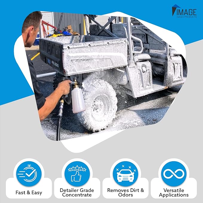 Image Wash Products All Purpose Foaming Degreaser - 5 Gal. - Works On Interior/Exterior Surfaces - Engine Bay Cleaner/Car Interior Cleaner/Tire Degreaser - Heavy Duty